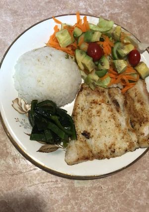 Una foto de Filete de pescado al limón