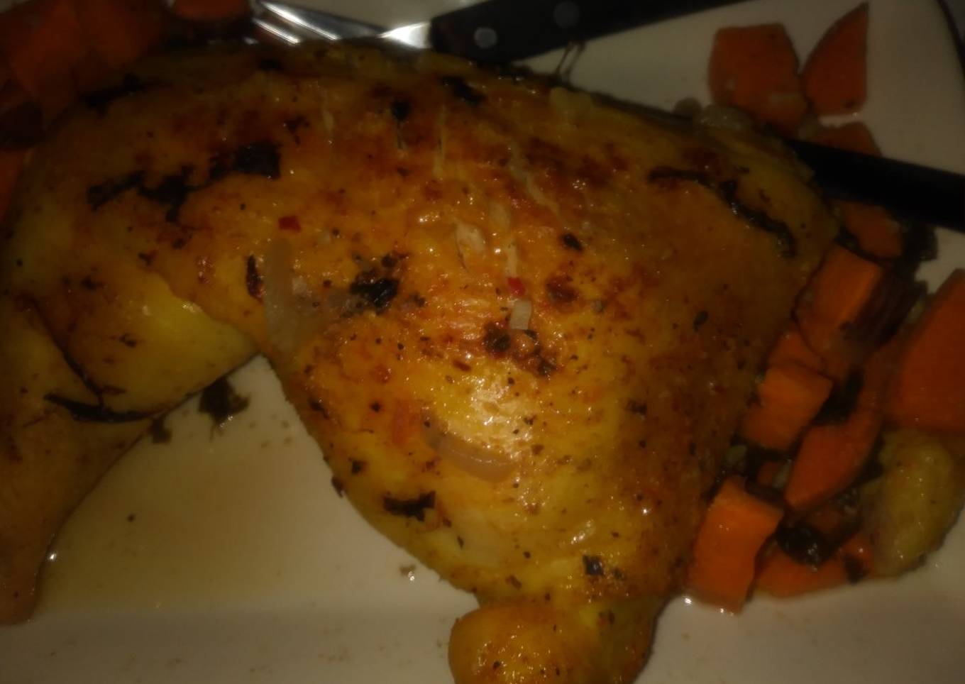 Anita's Honey Mustard Chicken And Mixed Veggies