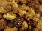 A picture of cranberry stuffing