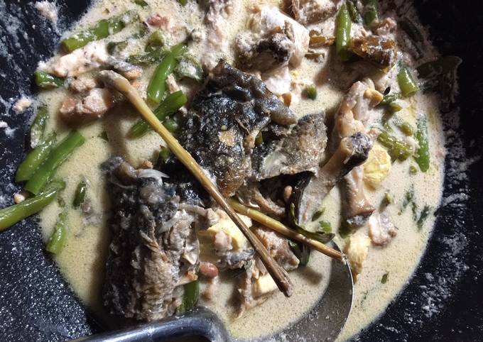 Gulai tauco ikan patin