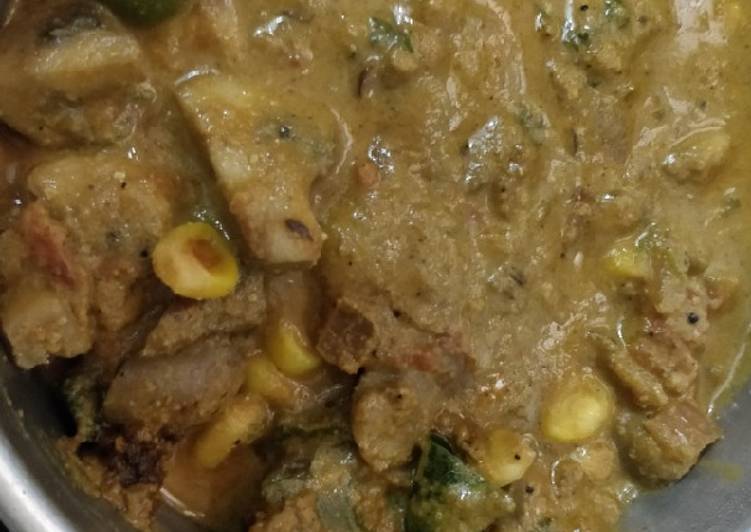 Friday Fresh Mushroom capcicum curry