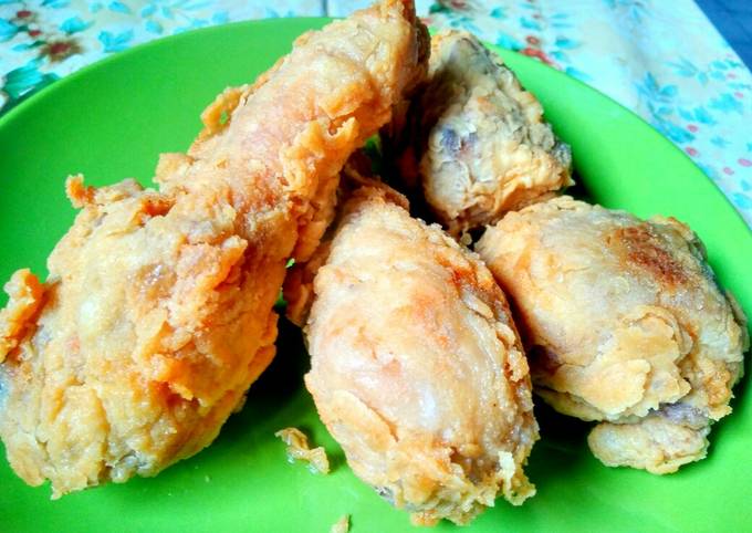 Ayam goreng Kentucky Ala Rumahan