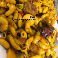 Delicious macaroni by chef_maryumms_cuisine🌸 A picture of Delicious macaroni by chef_maryumms_cuisine🌸.