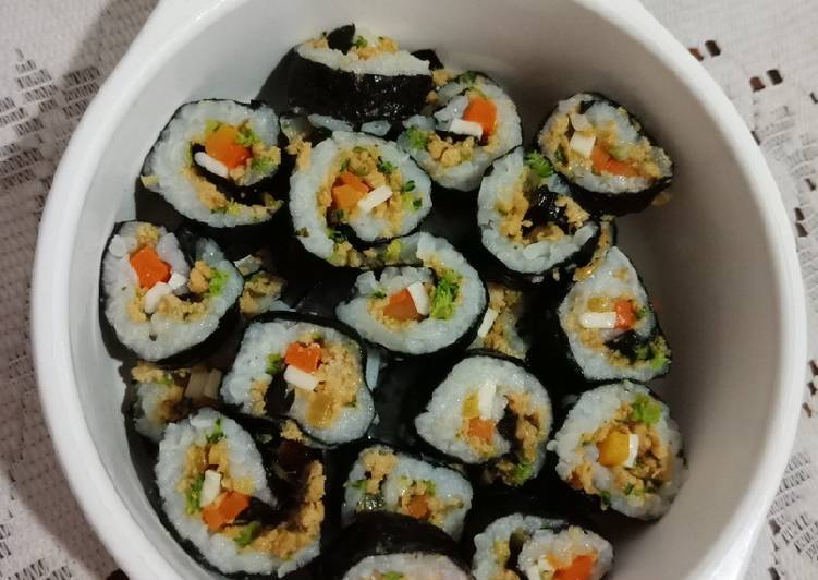 Langkah Mudah untuk Menyiapkan Mini sushi (1th+) Anti Gagal