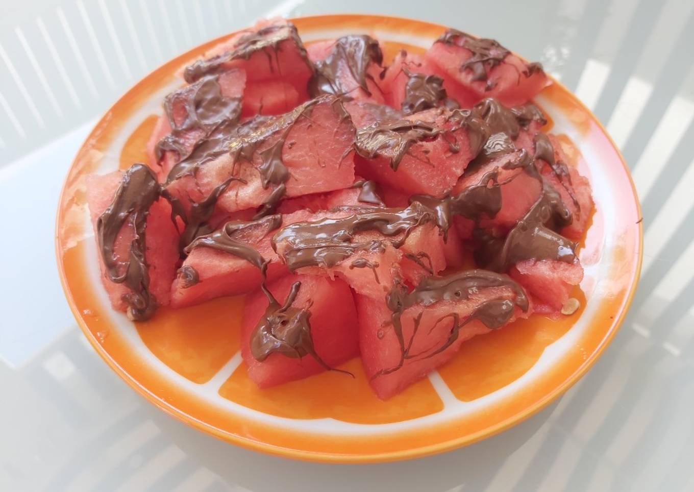 Merienda saludable y fresquita con sandía