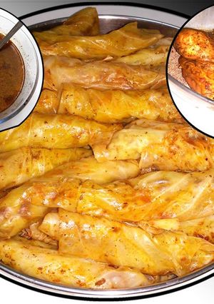صورة لوصفة الملفوف بصلصة البندورة