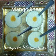 A picture of Mango kheer.
