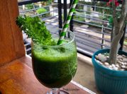 Gambar jus jeruk blender