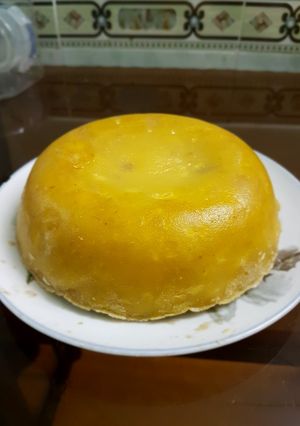 Hình của món Bánh chuối hấp.