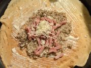 Une photo de béchamel lardon