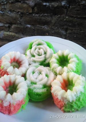 Foto resep Kue putu ayu