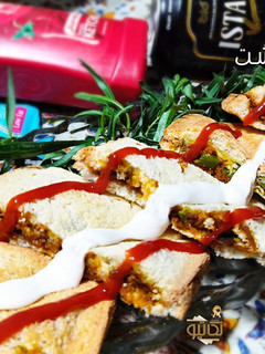 عکسی از دستور "اسنک گوشت" ساده و سریع