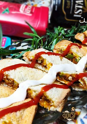 عکسی از دستور "اسنک گوشت" ساده و سریع