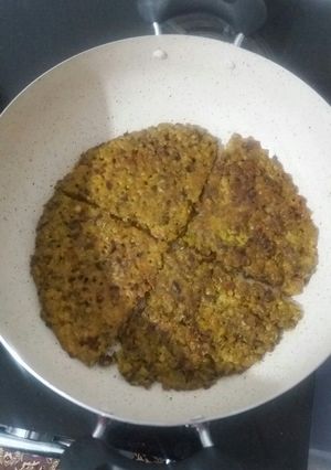 عکسی از دستور کوکو لوبیا سبز