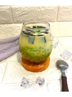 Foto resep Es Cendol Cincau hitam