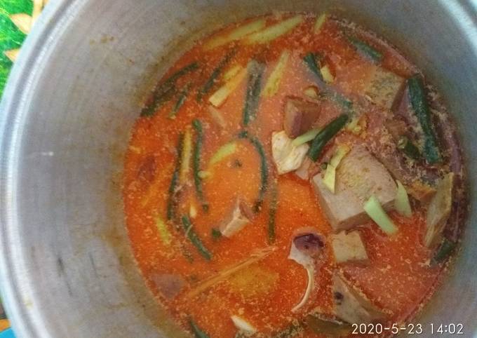 Bagaimana Membuat Gulai nangka padang, pake santan bubuk santan powder Anti Gagal