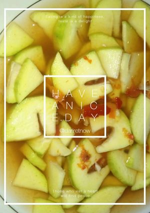 Foto resep Asinan mangga muda