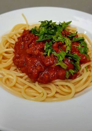 Hình của món Mỳ Spaghetti Sốt Bò Băm 🍝.