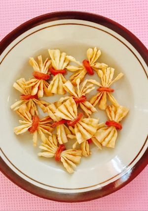 Foto resep Pangsit pita sosis