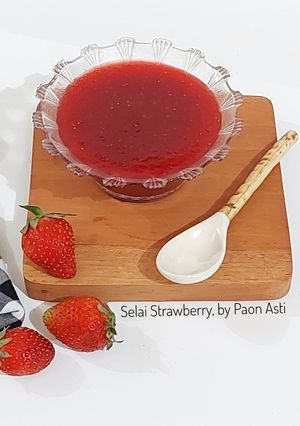 Foto resep Selai Strawberry (Home Made)