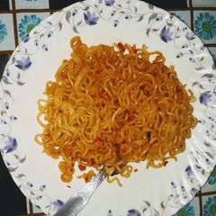 A picture of Masala Maggi.