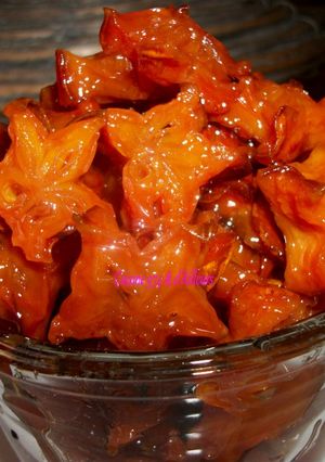 Une photo de CONFITURE DE CARAMBOLE (fruits chez nous à la Réunion)