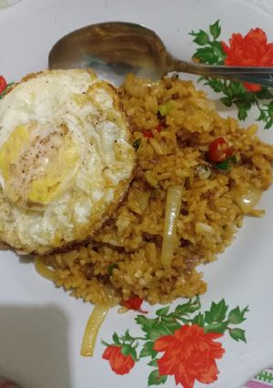Foto resep Nasi goreng sederhana