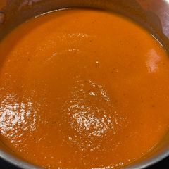 A picture of Bell Peppers and Beans Soup.