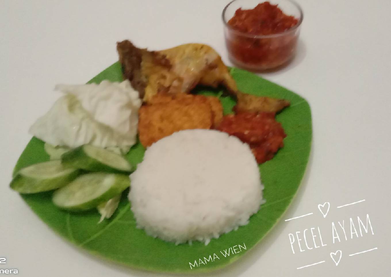 Pecel ayam