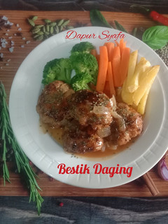 Foto resep Bestik Daging Cincang
