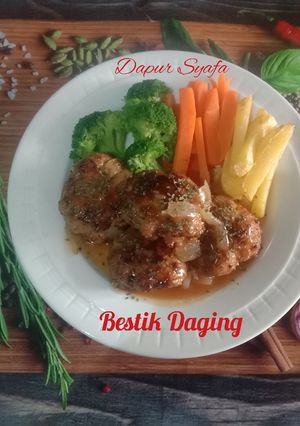 Foto resep Bestik Daging Cincang