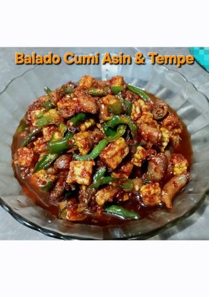 Foto resep 106. Balado Cumi Asin & Tempe