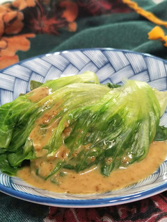 燙A菜(福山萵苣) 🍀素食 的食譜成品照片