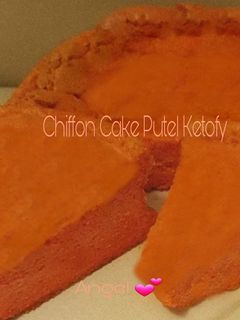 Foto resep Chiffon Cake Putih Telur Keto