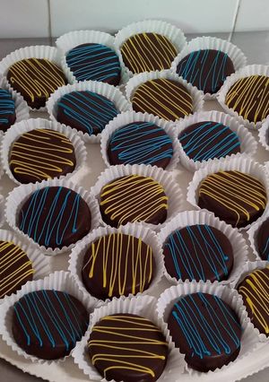 Una foto de ❤️Alfajor de chocolate 🍫
