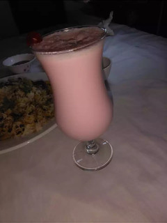 A picture of Strawberry milkshake.