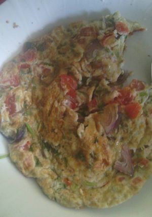 A picture of Spanish omelette.