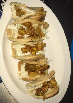 A picture of Chicken Tacos.