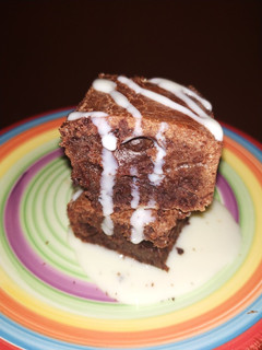Una foto de Brownie sin gluten