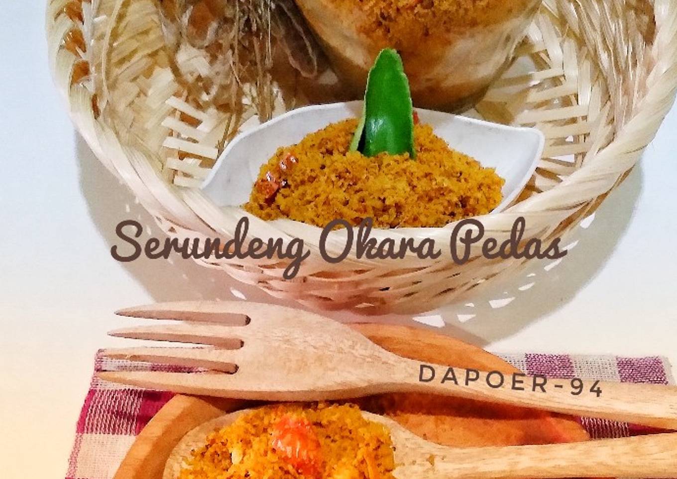 192. serundeng Okara pedas