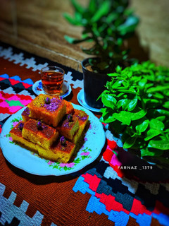 عکسی از دستور کیک باقلوا (شربتی)
