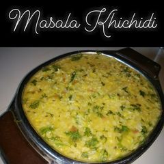 A picture of Masala Khichdi.