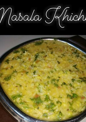 A picture of Masala Khichdi.