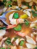 แกงเลียงปลาแห้งกุ้งสด