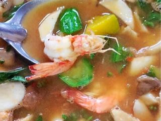แกงเลียงปลาแห้งกุ้งสด
