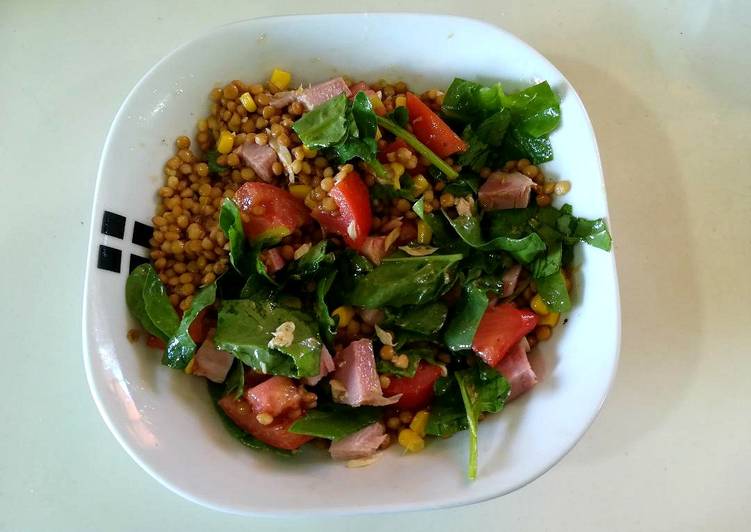 Ensalada de lentejas