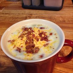 A picture of Creamy Potato Soup.