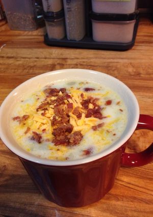 A picture of Creamy Potato Soup.
