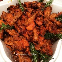 A picture of BBQ Smoked Chicken Wings.