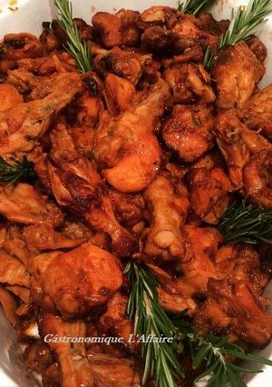 A picture of BBQ Smoked Chicken Wings.